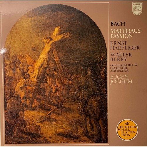 Bach - Ernst Haefliger, Walter Berry, Concertgebouw-Orchester, Amsterdam, Eugen Jochum: «Matthaus-Passion» (Бокс)