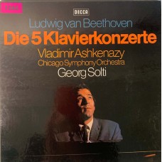 Ludwig van Beethoven, Vladimir Ashkenazy, Georg Solti, Chicago Symphony Orchestra: «Die 5 Klavierkonzerte»