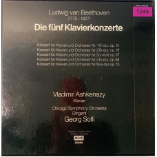 Ludwig van Beethoven, Vladimir Ashkenazy, Georg Solti, Chicago Symphony Orchestra: «Die 5 Klavierkonzerte»