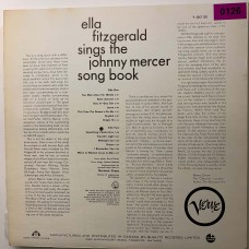 Ella Fitzgerald: «Sings The Johnny Mercer Song Book»