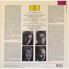 Beethoven - Geza Anda, Wolfgang Schneiderhan, Pierre Fournier, Radio-Symphonie-Orchester Berlin, Ferenc Fricsay: «Tripelkonzert»