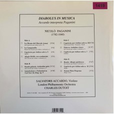 Niccolo Paganini, Salvatore Accardo, The London Philharmonic Orchestra, Charles Dutoit: «Diabolus In Musica - Accardo Interpreta Paganini»