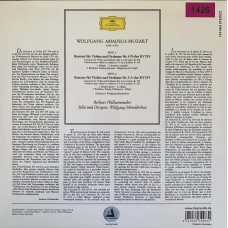 Wolfgang Amadeus Mozart - Berliner Philharmoniker Solist Und Dirigent: Wolfgang Schneiderhan: «Violinkonzerte: Nr. 4 D-dur Kv 218 / Nr. 5 A-dur Kv 219»