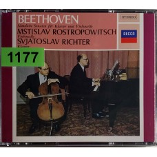 Beethoven, Mstislav Rostropovich, Sviatoslav Richter: «Samtliche Sonaten Fur Klavier Und Violoncello»