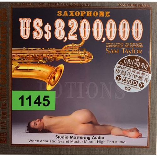 Sam Taylor: «US$ 8,200,000 Saxophone»