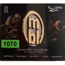 Concerto Koln: «Live in Kempen Vol. 1»