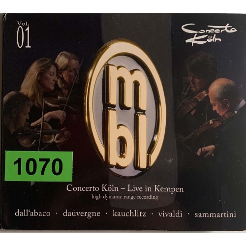 Concerto Koln: «Live in Kempen Vol. 1»