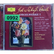 Johann Sebastian Bach, Ton Koopman, Simon Preston: «Orgelwerke I»