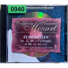 Wolfgang Amadeus Mozart: «Symphonien No. 36, KV 425 (Linzer) & No. 39, KV 543»