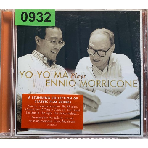 Yo-Yo Ma, Ennio Morricone: «Yo-Yo Ma Plays Ennio Morricone»