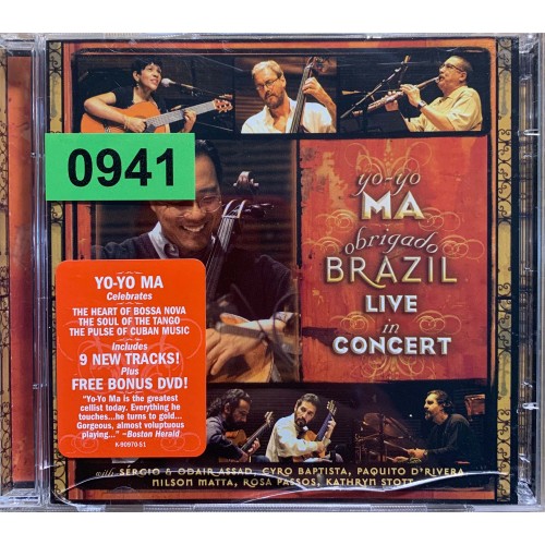 Yo-Yo Ma: «Obrigado Brazil Live In Concert»