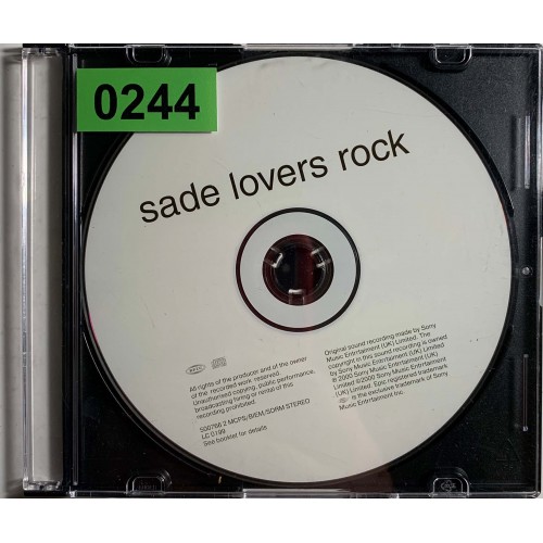 Sade: «Lovers Rock»