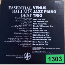 Various: «Essential Ballad Best Venus Jazz Piano Trio»