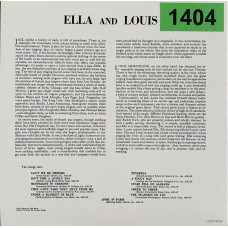 Ella Fitzgerald & Louis Armstrong: «Ella And Louis»