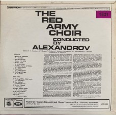 The Red Army Choir Conducted By Alexandrov