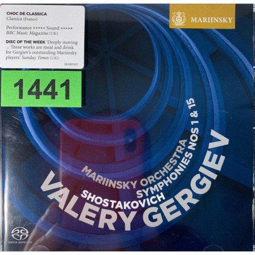 Shostakovich, Valery Gergiev, Mariinsky Orchestra: «Symphonies Nos. 1 & 15»