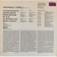 Arcangelo Corelli, La Petite Bande, Sigiswald Kuijken: «Concerti Grossi Da Camera Opus 6, 9–12»