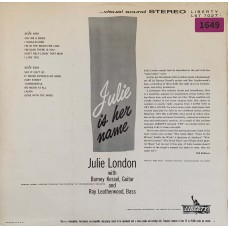 Julie London: «Julie Is Her Name»