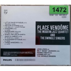 The Swingle Singers With The Modern Jazz Quartet: «Place Vendome»