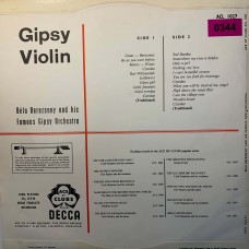 Bela Berezseny And His Famous Gipsy Orchestra: «Gipsy Violin»