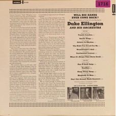 Duke Ellington And His Orchestra: «Will Big Bands Ever Come Back?»