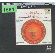 Carl Orff, Robert Shaw, Atlanta Symphony Orchestra & Chorus, The Atlanta Boy Choir, Judith Blegen, Hakan Hagegard, William Brown: «Carmina Burana»