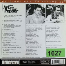 Art Pepper: «...The Way It Was!»