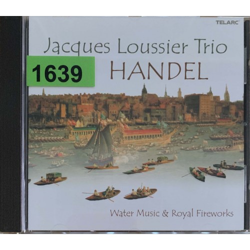 Jacques Loussier Trio: «Handel - Water Music & Royal Fireworks»