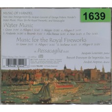 Jacques Loussier Trio: «Handel - Water Music & Royal Fireworks»