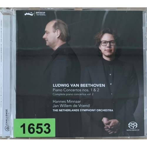 Hannes Minnaar, Jan Willem de Vriend, Ludwig van Beethoven: «Piano Concertos Nos. 1 & 2»