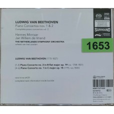 Hannes Minnaar, Jan Willem de Vriend, Ludwig van Beethoven: «Piano Concertos Nos. 1 & 2»