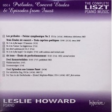 Liszt - Leslie Howard: «The Complete Piano Music» CD 06