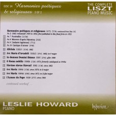 Liszt - Leslie Howard: «The Complete Piano Music» CD 14