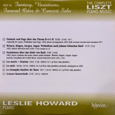 Liszt - Leslie Howard: «The Complete Piano Music» CD 16