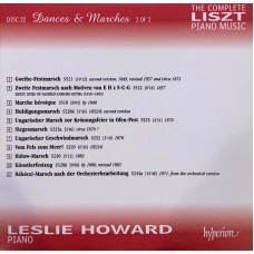 Liszt - Leslie Howard: «The Complete Piano Music» CD 22