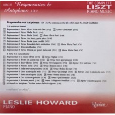 Liszt - Leslie Howard: «The Complete Piano Music» CD 27