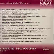 Liszt - Leslie Howard: «The Complete Piano Music» CD 40