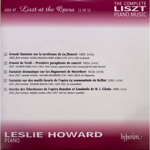 Liszt - Leslie Howard: «The Complete Piano Music» CD 47