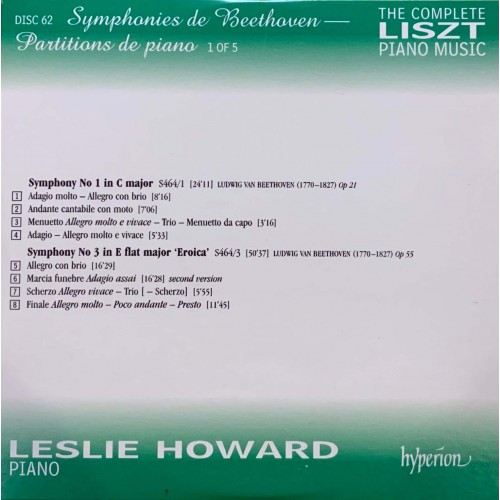 Liszt - Leslie Howard: «The Complete Piano Music» CD 62