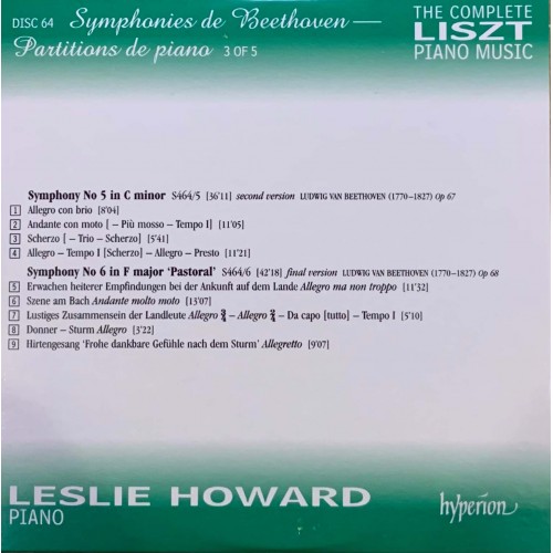 Liszt - Leslie Howard: «The Complete Piano Music» CD 64