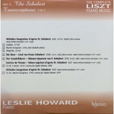 Liszt - Leslie Howard: «The Complete Piano Music» CD 71