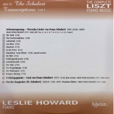 Liszt - Leslie Howard: «The Complete Piano Music» CD 74