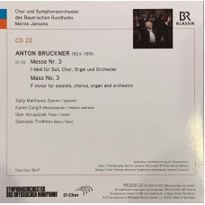 Mariss Jansons: «The Edition: Chor & Symphonieorchester des Bayerischen Rundfunks» CD 22