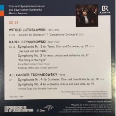 Mariss Jansons: «The Edition: Chor & Symphonieorchester des Bayerischen Rundfunks» CD 27