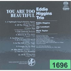 Eddie Higgins Trio: «You Are Too Beautiful»