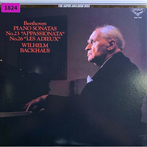 Beethoven, Wilhelm Backhaus: «Piano Sonatas No. 23 