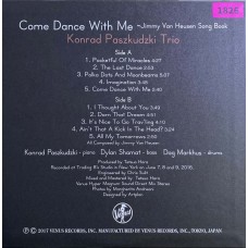 Konrad Paszkudzki Trio: «Come Dance With Me. Jimmy Van Heusen Song Book»