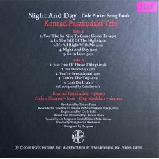 Konrad Paszkudzki Trio: «Night And Day, Cole Porter Songbook»