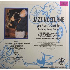 The Lee Konitz Quartet: «Jazz Nocturne»