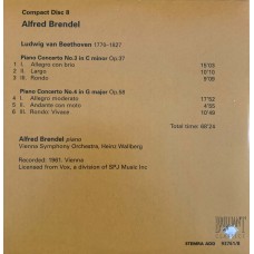 Alfred Brendel: «The Complete Vox, Turnabout And Vanguard Solo Recordings» CD 8